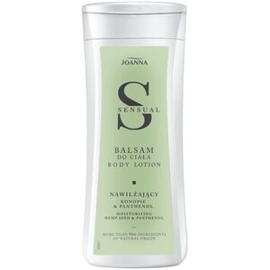 Joanna JOANNA Sensual Nawilżający Balsam do ciała - Konopie & Panthenol 200g