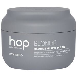 Montibello Montibello HOP Blonde Glow Maska rozświetlająca neutralizująca refleksy do włosów blond i rozjaśnianych 200 ml