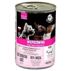 Pet Republic PetRepublic puszka dla psa z wieprzowiną 400 g