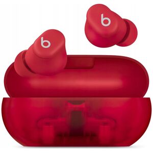 Słuchawki Apple Słuchawki Beats Solo Buds przezroczysta czerwień