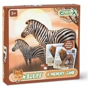 Collecta Zwierzęta dzikie gra pamięciowa 84238 COLLECTA