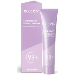 Ecocera  ECOCERA Naturstay Foundation Naturalny Podkład - efekt kamuflażu C3 Creamy 30ml