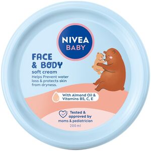 Nivea NIVEA BABY Krem piel.d/tw i ciała 200ml 80529