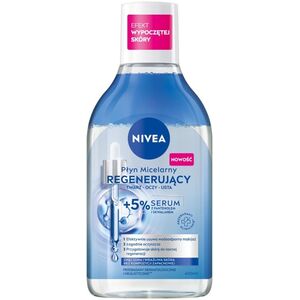 Nivea Płyn micelarny regenerujący twarz-oczy-usta + 5% serum 400 ml