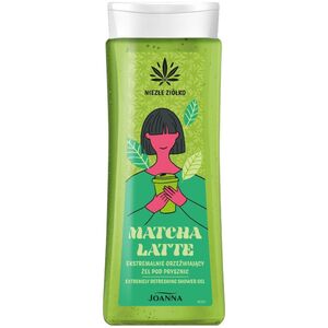 Joanna JOANNA Niezłe Ziółko Żel pod prysznic Matcha Latte ekstremalnie orzeźwiający 300 ml