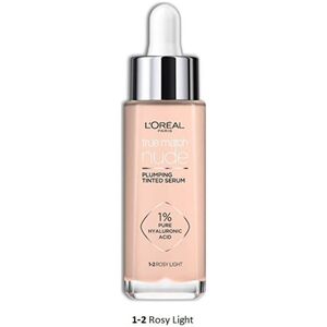 Maybelline  LOREAL True Match Nude Serum w podkładzie wyrównujące koloryt nr 1-2 Rosy Light 30ml