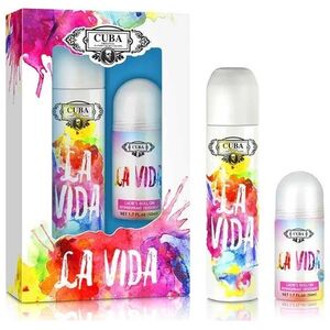 Cuba Cuba La Vida For Women edp 100ml + roll-on 50ml