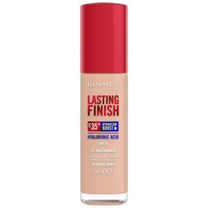 Rimmel  Lasting Finish 35H silnie nawilżający i długotrwale kryjący podkład do twarzy z filtrem SPF20 010 Rose Ivory 30ml