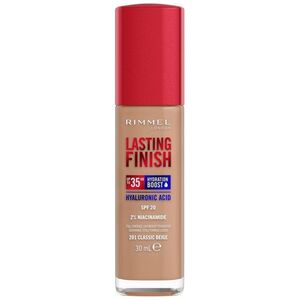 Rimmel  Lasting Finish 35H silnie nawilżający i długotrwale kryjący podkład do twarzy z filtrem SPF20 201 Classic Beige 30ml