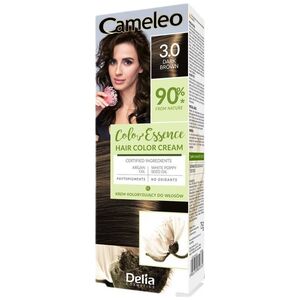 Delia Cameleo Color Essence krem koloryzujący do włosów 3.0 Dark Brown 75g