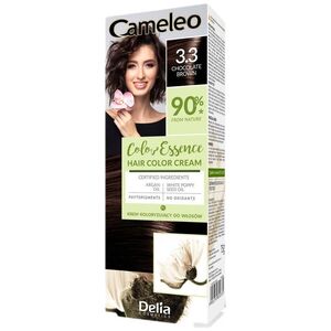 Delia Cameleo Color Essence krem koloryzujący do włosów 3.3 Chocolate Brown 75g