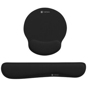 Natec Natec Chipmunk 2 w 1 czarna zestaw ergonomiczny