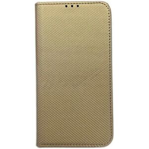 NO NAME Etui Smart Magnet book iPhone 15 Pro 6.1" złoty/gold