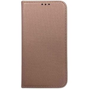 NO NAME Etui Smart Magnet book Motorola MOTO E32 E32s różowo złoty/rose gold