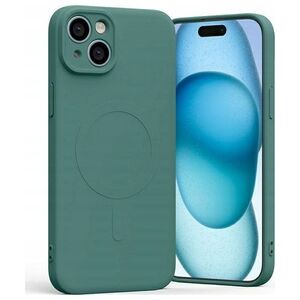 Mercury Mercury MagSafe Semi-Silicone iPhone 15 Plus 6,7" zielony /green