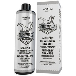 Venita VENITA Men Szampon przyciemniający do włosów siwych - średnie tony 200ml