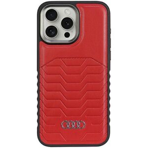 Audi Audi Synthetic Leather MagSafe iPhone 15 Pro 6.1" czerwony/red hardcase AU-TPUPCMIP15P-GT/D3-RD