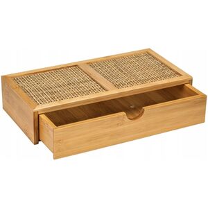 Wenko Szufladka na kosmetyki ALLEGRE BAMBOO, 28 x 6 x 14 cm, WENKO