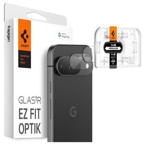 Spigen OSŁONA APARATU SPIGEN OPTIK.TR ”EZ FIT” CAMERA PROTECTOR 2-PACK GOOGLE PIXEL 9 CRYSTAL CLEAR