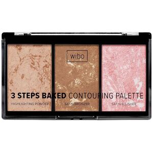 Wibo Wibo 3 Steps Baked Contouring Palette 10g