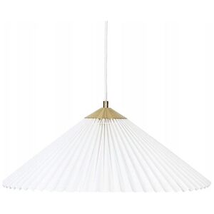 Atmosphera Lampa wisząca biała JIL harmonijka, Ø 49 cm