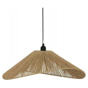 Atmosphera Lampa wisząca nad stół MYHA pleciony klosz, 58 cm