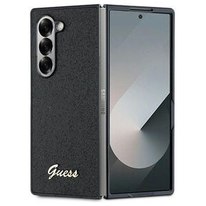 Guess case for Samsung Galaxy Z Fold6 GUE003744 black 4G Glitter Script 3666339322632