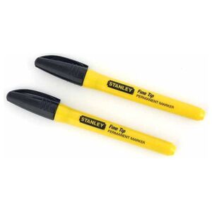 Stanley Marker Fine Tip czarny 2szt. (47-316)