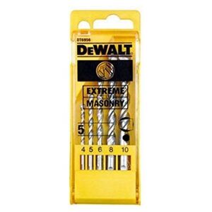 Wiertło Dewalt do betonu walcowe 4 5 6 10 8mm 5szt. (DT6956-QZ)
