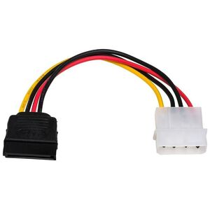 Akyga Molex - SATA, 0.15m, Wielokolorowy (AK-CA-17)