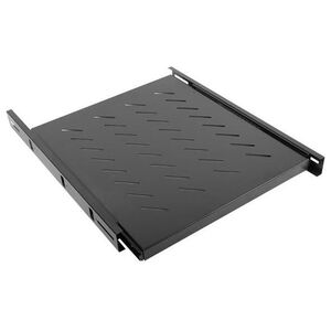 Lanberg Wysuwana półka do szafy 19" 800mm czarna (AK-1007-B)