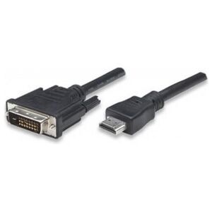 Kabel Techly HDMI - DVI-D 1.8m czarny (304611)
