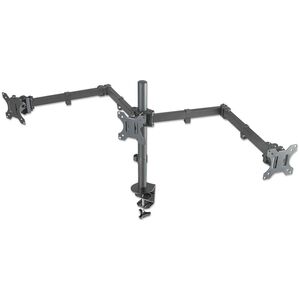 Manhattan Uchwyt biurkowy na 3 monitory 13" - 27" (461658)