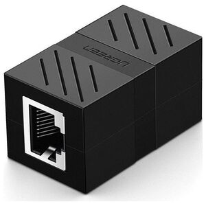 Ugreen Złączka, przedłużka sieciowa RJ45 UGREEN Ethernet, 8P/8C, Cat.7, UTP (czarna)