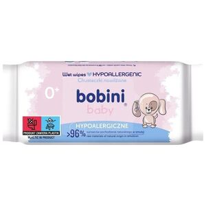 Bobini Baby Chusteczki nawilżane dla dzieci i niemowląt Hypoalergiczne 60 szt.