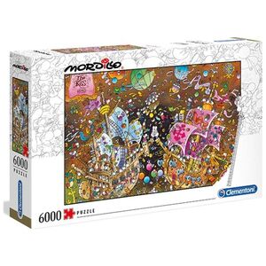 Clementoni Puzzle 6000 elementów Mordillo The Kiss