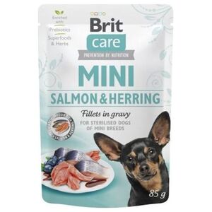 Brit Brit Care Mini Adult Salmon Herring Sterilised Łosoś i Śledź dla sterylizowanych psów małych ras 85 G