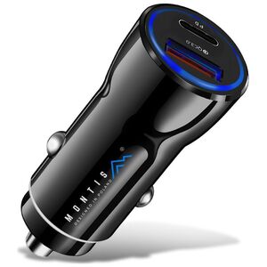 Ładowarka Montis MT010 1x USB-A 1x USB-C 3 A  (MT010)