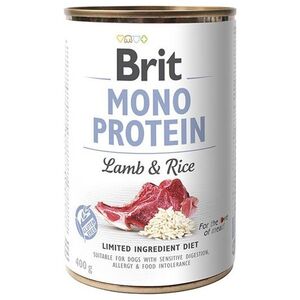 Brit Mono protein lamb & brown rice 400g