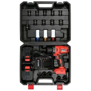 Klucz udarowy Yato YATO KLUCZ UDAROWY 18V LI-ION 1/2" 2x3,0Ah /ZESTAW 21elementów