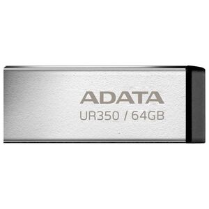 Pendrive ADATA Pendrive UR350 64GB USB3.2 Gen1 Metal czarny