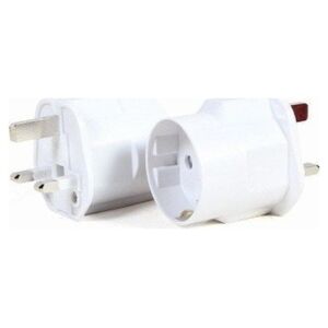 Gembird Adapter zasilania ANG/PL (wtyk ANG/gniazdo PL)