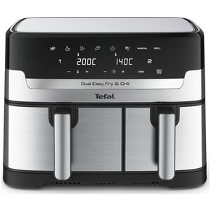 Frytkownica beztłuszczowa Tefal DualEasy Grill EY905D