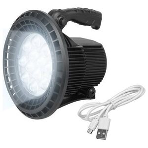 Latarka LTC Latarka ręczna szperacz LTC 168xLED 1600lm + 30xSMD 300lm + stroboskop akumulator 7500mAh