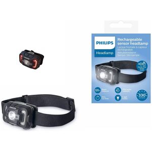Philips Latarka czołowa z czujnikiem ruchu akumulatorowa LED Philips