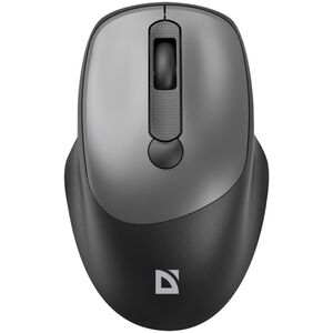 Mysz Defender Mysz bezprzewodowa, Defender FEAM MM-296, czarno-szara, optyczna, 1600DPI