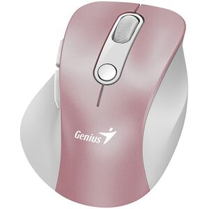 Mysz Genius Mysz bezprzewodowa, Genius Ergo 9000S Pro, różowa, optyczna, 2400DPI