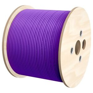 Alantec Kabel F/UTP kat.6 LSOH Dca 4x2x23AWG 500m (FIOLETOWApowłoka) 25 lat gwarancji, badanie jakości laboratorium INTERTEK (USA) ALANTEC