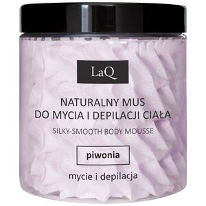LaQ LaQ Naturalny mus do mycia i depilacji ciała Piwonia 250ml