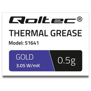 Pasta termoprzewodząca Qoltec Gold 0.5g (51641)